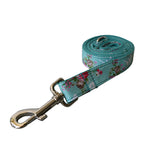 Green Rose Dog Collar Dog Leash Pet Collar - Minihomy