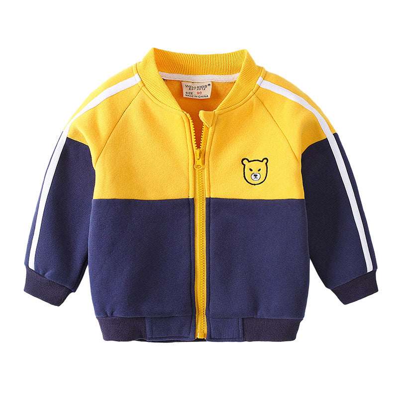 Baseball Uniform Cute Boy Jacket Kid Boy - Minihomy