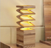 Creative solid wood table lamp - Minihomy