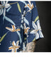 Beach Couple Casual Short Sleeve Printed Shirt - Minihomy