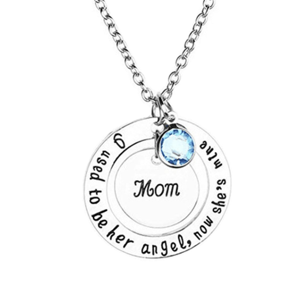 Mom Dad Necklaces & Pendant For Father 's Mother's Day - Minihomy