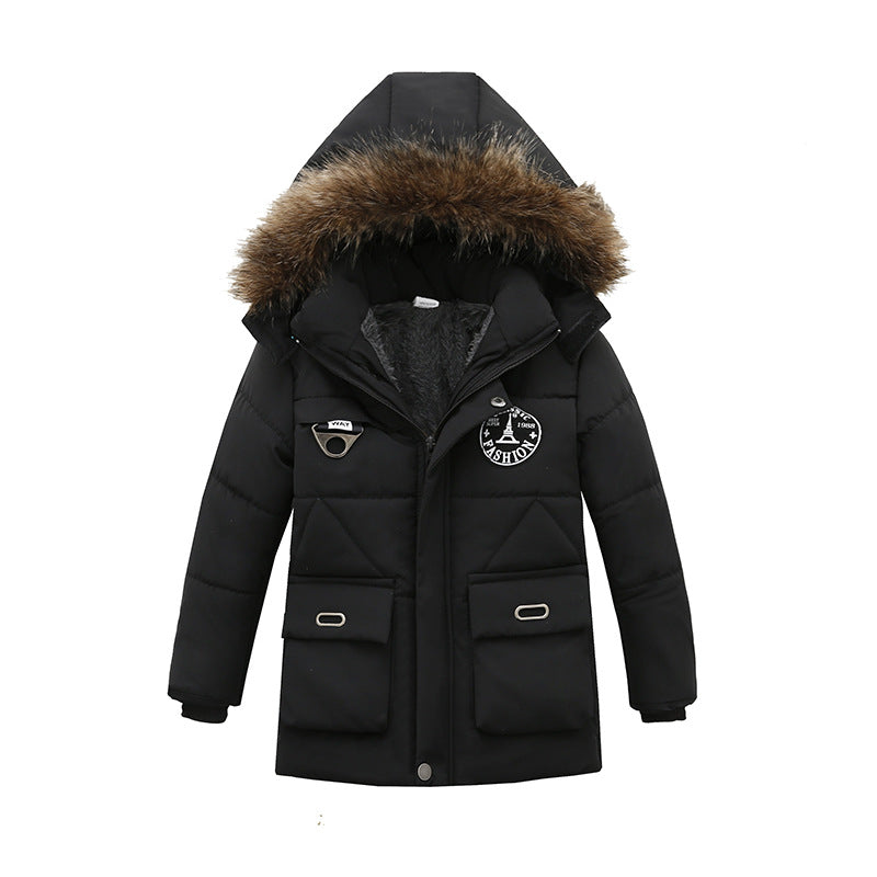 Thick children's cotton coat