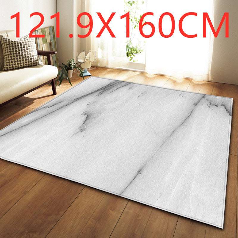 Marble Living Room Carpet Bedroom Restaurant Carpet - Minihomy