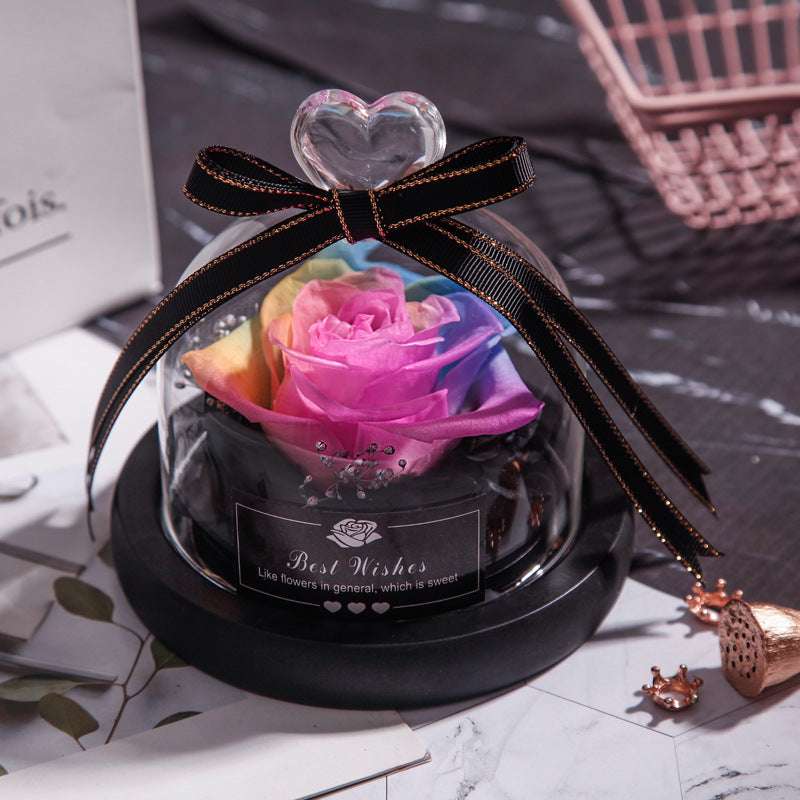 Give the Gift of Everlasting Love: Eternal Rose with LED Light - Minihomy