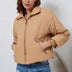 Casual Short Coat All-matching Solid Warm Coat For Women - Minihomy