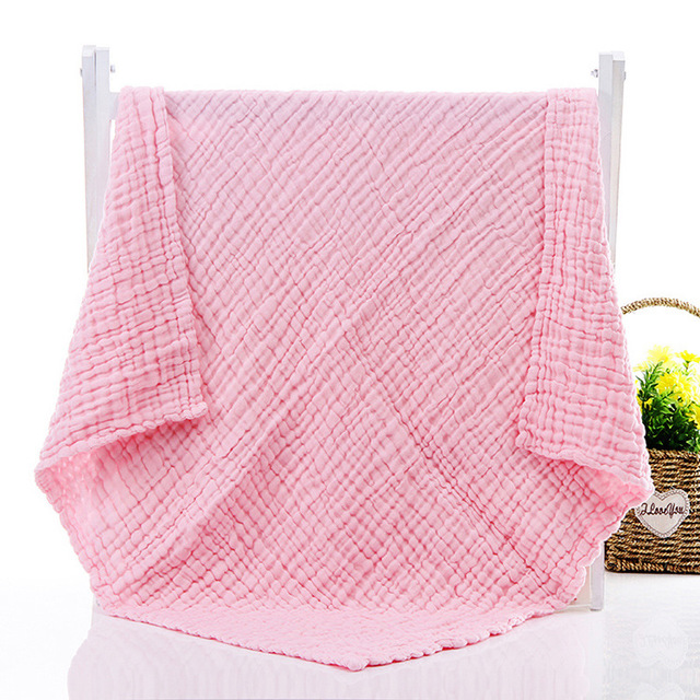 Plain Gauze Bath Towel - Minihomy