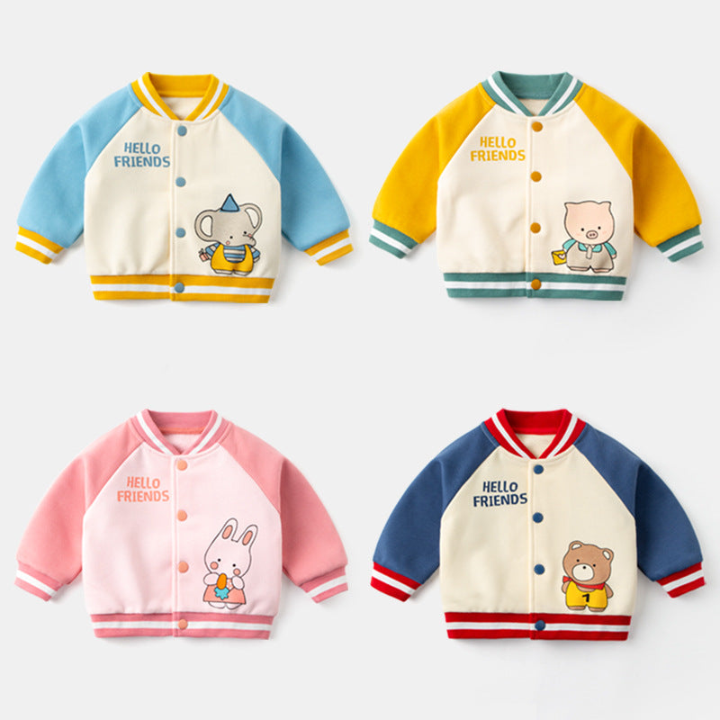 Dudu Home Baby Jackets - Cartoon Casual Style - Minihomy