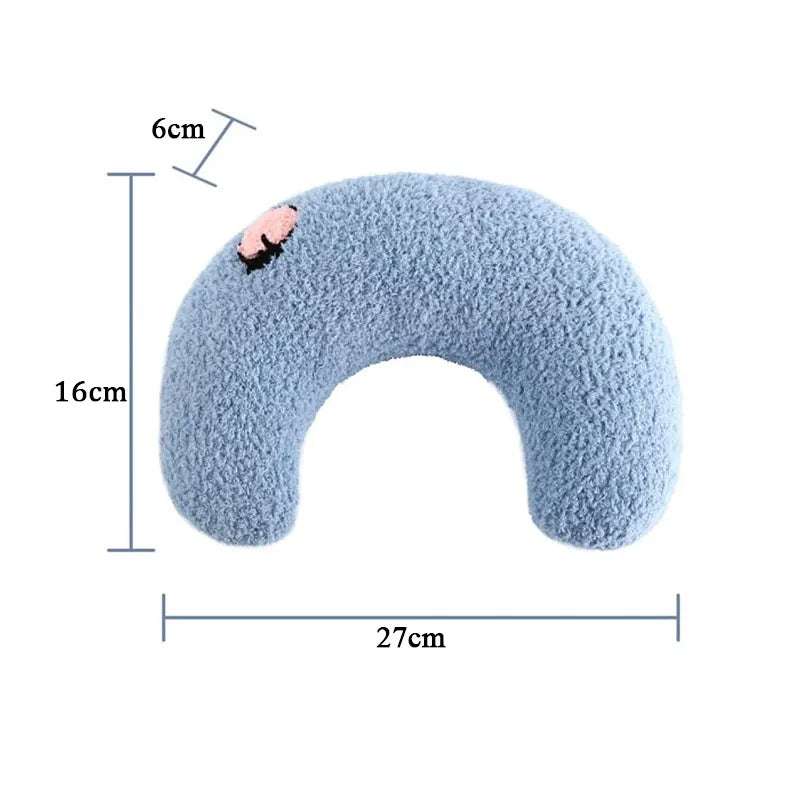 Little Pillow for Cats - Neck Protector Deep Sleep Puppy U-Shaped Pillow - Minihomy