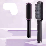 2 In 1 Hair Straightener Hot Comb - Dual-purpose Electric Hair Brush - Minihomy