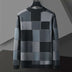 Men's Casual Coat Shawl Sweater Long Sleeve Knitted Cardigan - Minihomy