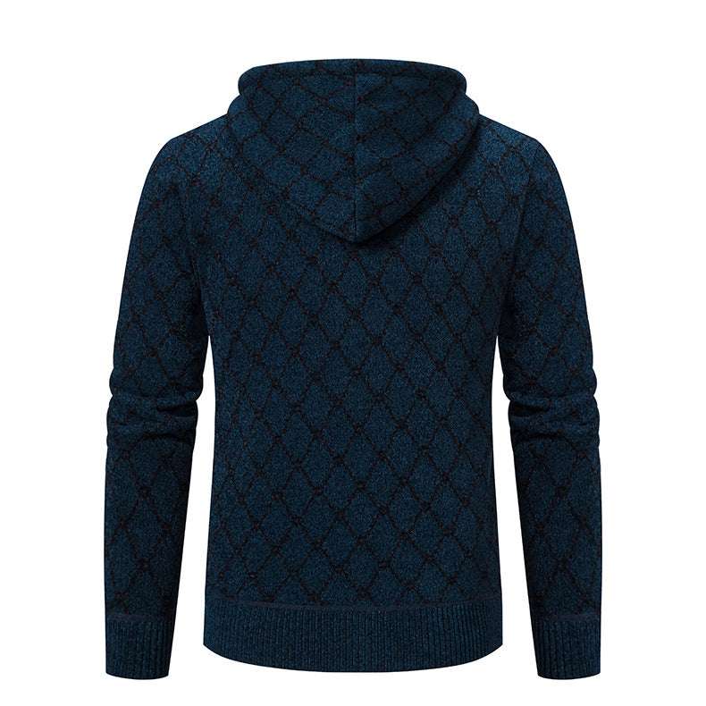 Men's Hooded Casual Trend Sweater - Minihomy