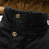 Middle-aged And Elderly Men's Fleece-lined Thick Waterproof Jacket - Minihomy