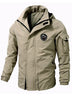 Plus Size Coat Men's Hooded Jacket Outdoor Mountaineering Leisure - Minihomy