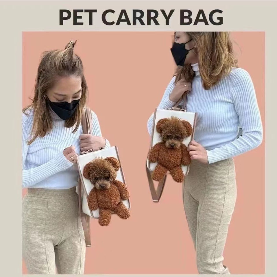 One-shoulder Portable Cute Dog Outing Large Capacity Bag Pet Products - Minihomy