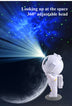 Galaxy Star Projector Starry Sky Night Light Astronaut Lamp Home Room Decor Decoration Bedroom Decorative Luminaires Gift - Minihomy