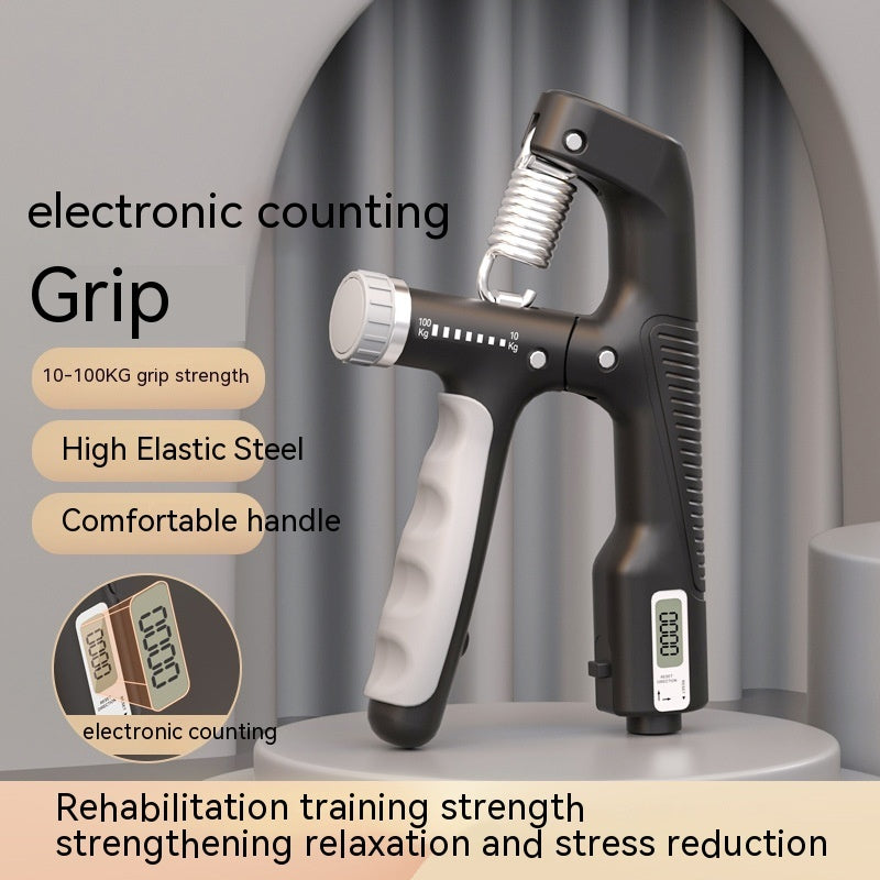 Adjustable Hand Grip Strength Trainer -  Improve Wrist, Finger & Forearm Power - Minihomy