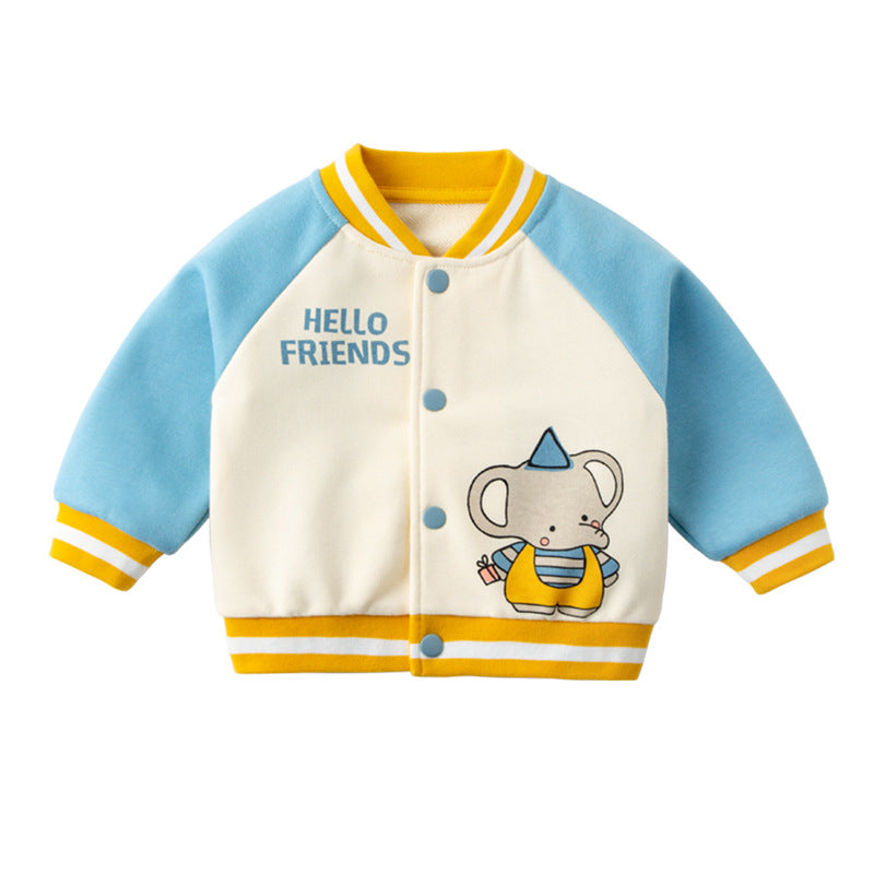 Dudu Home Baby Jackets - Cartoon Casual Style - Minihomy