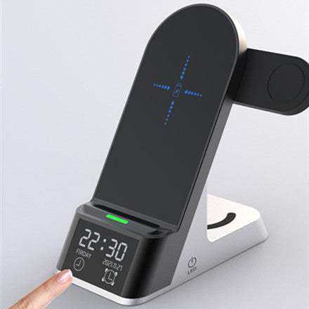 Creative H35 Multifunctional Wireless Charging With Alarm Clock - Minihomy