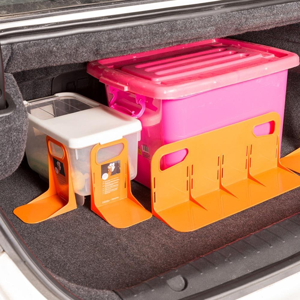 Multifunctional Car Back Auto Trunk Fixed Rack Holder Luggage Box Stand Shake-proof Organizer - Minihomy