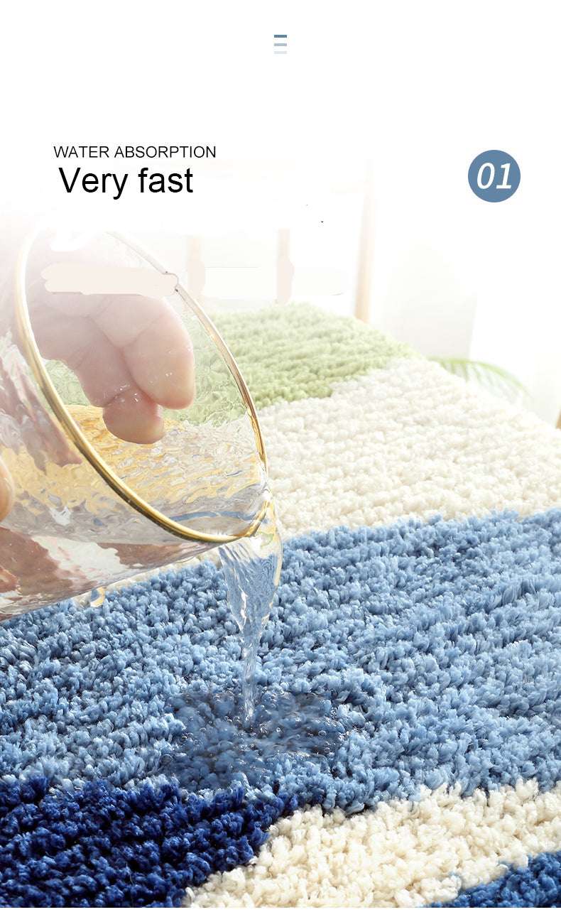 Microfiber Top Fast Drying Bath Mat - Minihomy