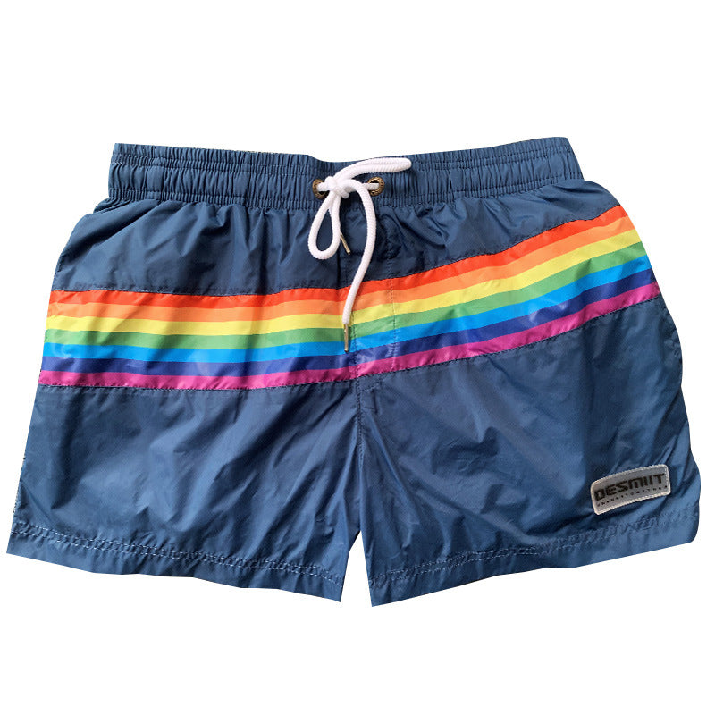 Beach Shorts Quick Drying Pants Color Matching - Minihomy