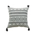 Nordic Morocco Chenille Geometric Throw Pillow Jacquard Tassel - Minihomy