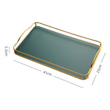 Household Rectangular Tea Tray Water Cup Storage Tray - Minihomy