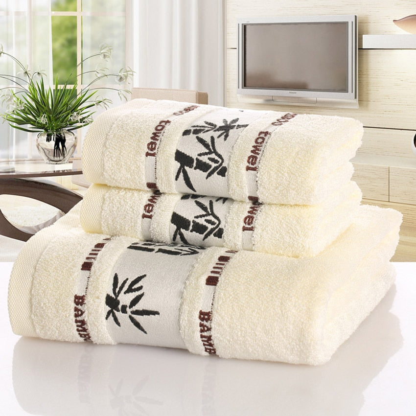 Bamboo Charcoal Fiber Bath Towel - Minihomy