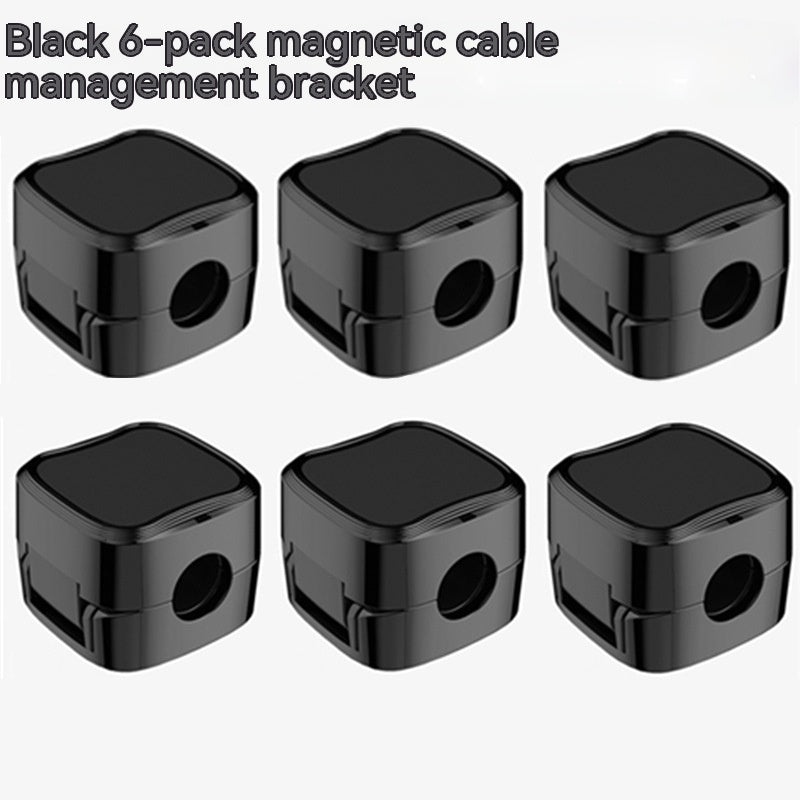 Magnetic Cable Clip - Under Desk Cable Management for Wire Organization - Minihomy