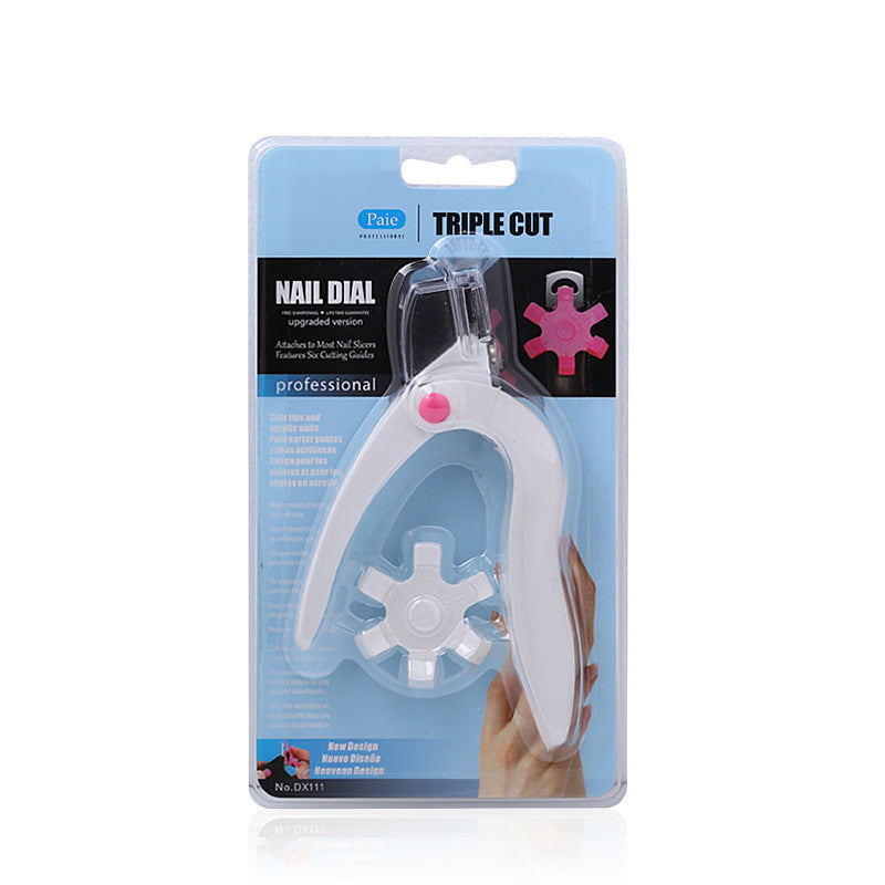 Nail Art Scissors False Nail Tips Edge Cutter - Minihomy