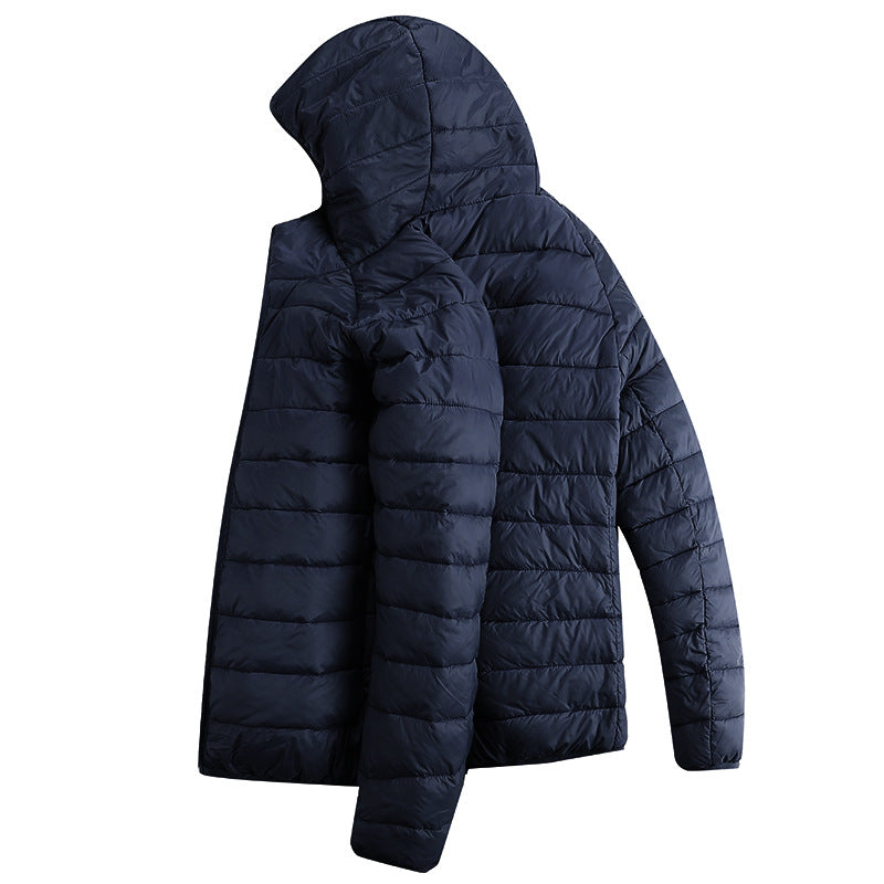 Down Padded Jacket Men's Stand-Collar Winter Jacket: Stay Warm in Style - Minihomy