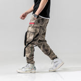 Ryland Kamuflaj Hip Hop Jogger Pantolon