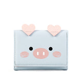 Cute Cartoon Lady Trifold Wallet for Women