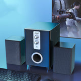 3 in 1 Home Speaker 3.5mm Wired Computer Speakers HD Sound USB Powered Sound Box - Minihomy