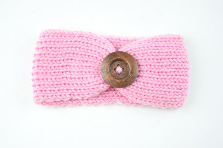 Baby wool headband hand-woven hair accessories - Minihomy