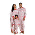 Home Wear Pajamas Christmas Print Casual Suit - Minihomy