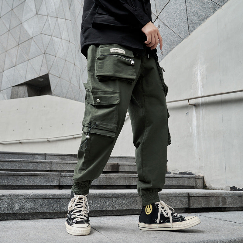 Men's Fashion Casual Loose-fit Tappered Trousers - Minihomy