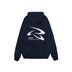 Frisbee Towel Embroidered Hoodie Men's Retro - Minihomy