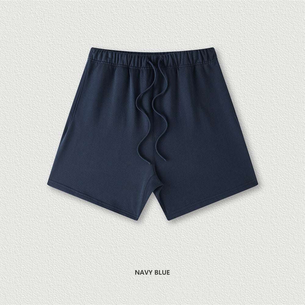 Mens  Loose Solid Color Shorts - Minihomy