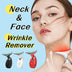 Neck Face Beauty Device Colorful LED Photon Therapy Skin Tighten Reduce Double Chin Anti Wrinkle Remove Lifting Massager - Minihomy