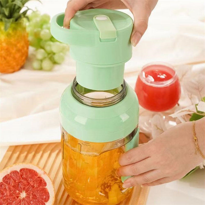 Electric Juicer Portable Large Capacity 1500ml Juice USB Rechargeable Electric Portable Blender Kitchen Gadgets - Minihomy