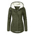 Autumn Winter Berber Fleece Casual Hooded Coat - Minihomy