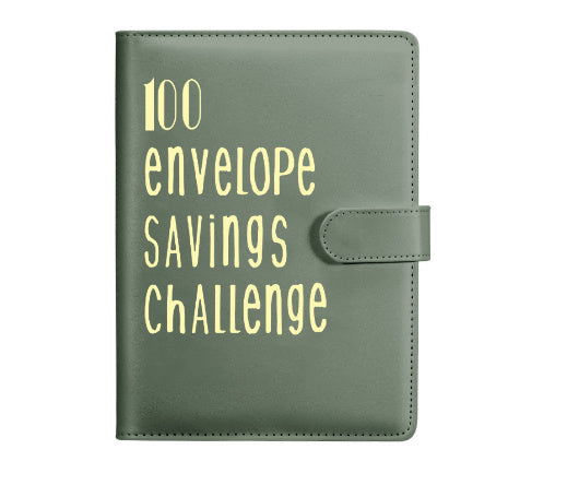 Couple Challenge Save Money Deposit And Savings Journal Book Loose-leaf Binder - Minihomy