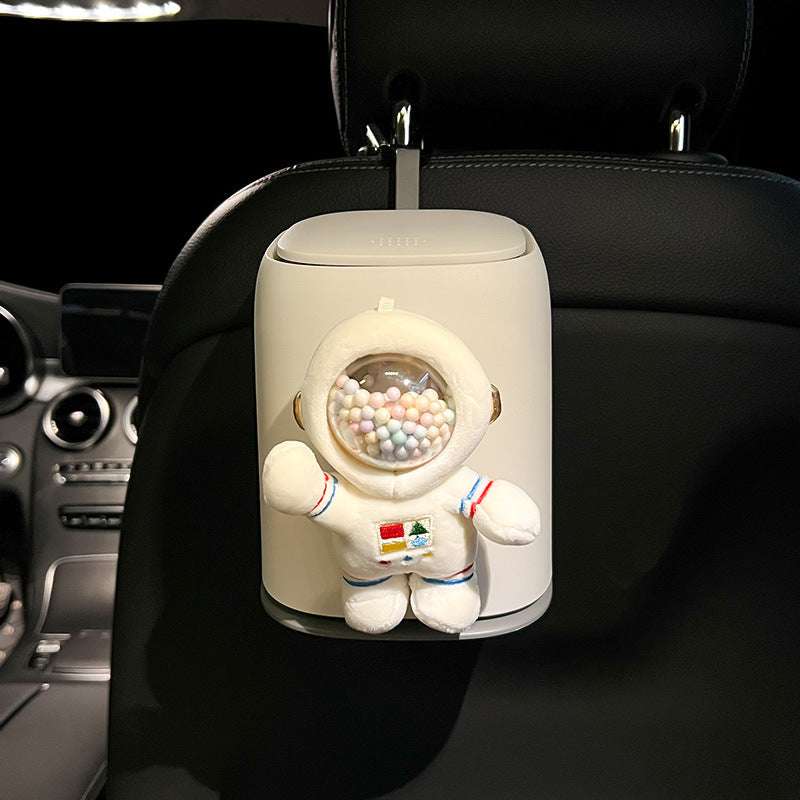 Adorable Astronaut Car Trash Can - Minihomy