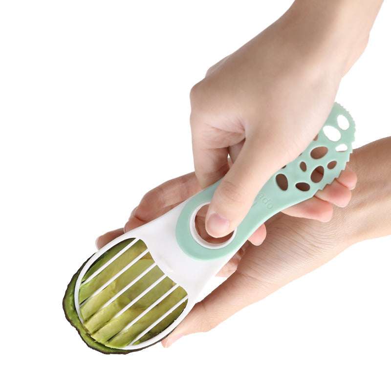 Avocado Corer Butter Fruit Peeler Cutter Pulp Separator Plastic Knife Avocado Slicer Kitchen Gadgets Vegetable Tools - Minihomy