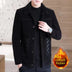 Men's Woolen Coat Short Autumn And Winter Woolen Coat - Minihomy