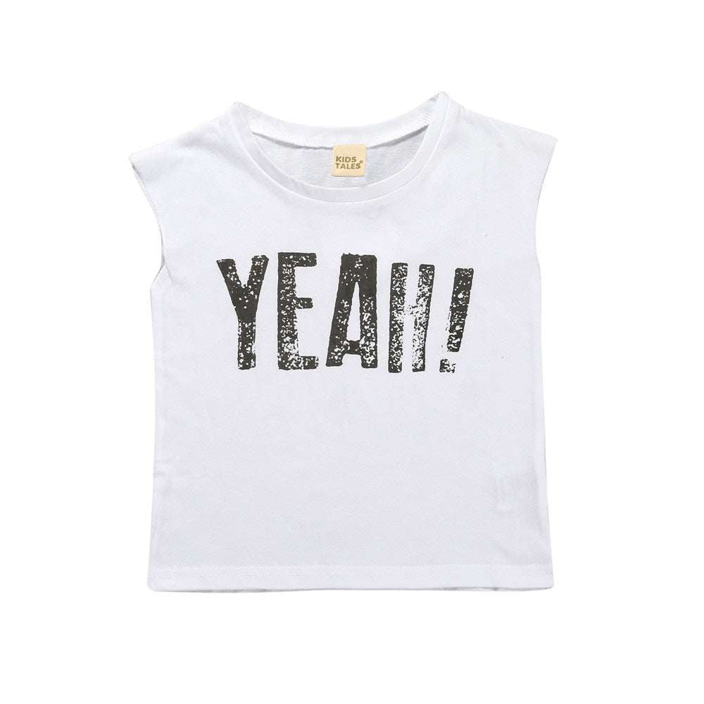 Children's sleeveless t-shirt - Minihomy