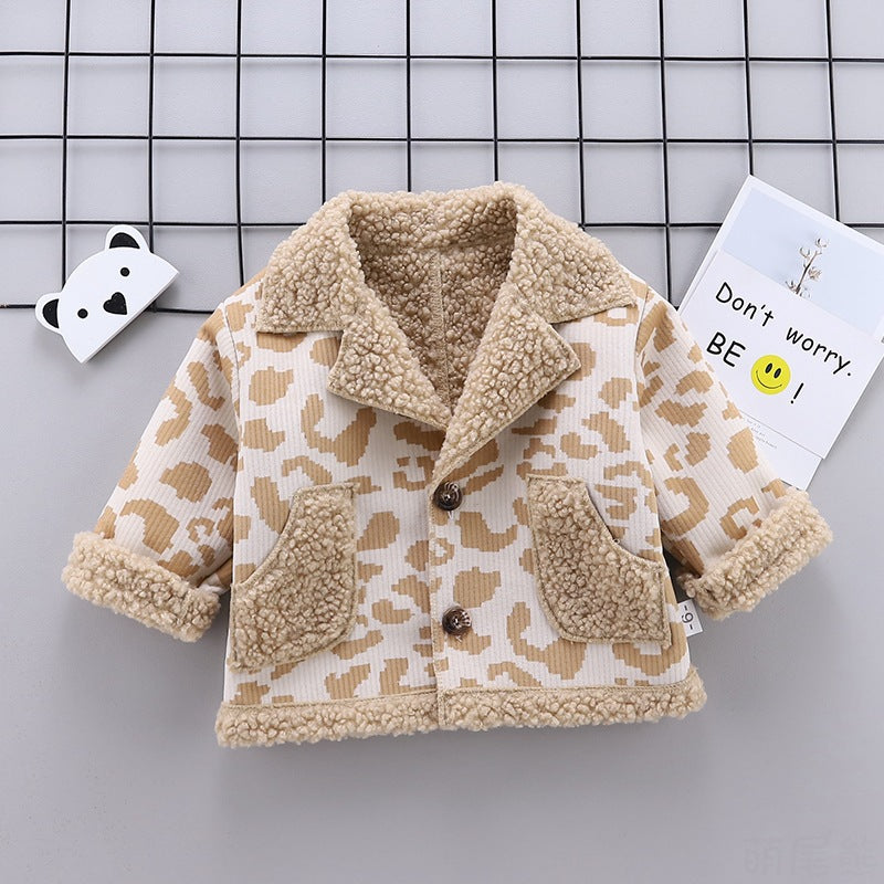 Boys and girls foreign style coat warm jacket - Minihomy