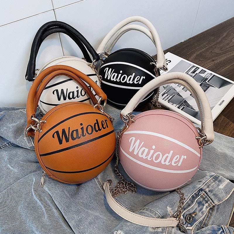 Basketball Shape Handbags and Purses for Women - Minihomy