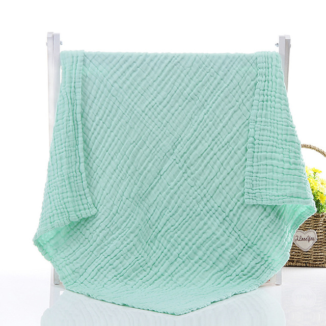 Plain Gauze Bath Towel - Minihomy